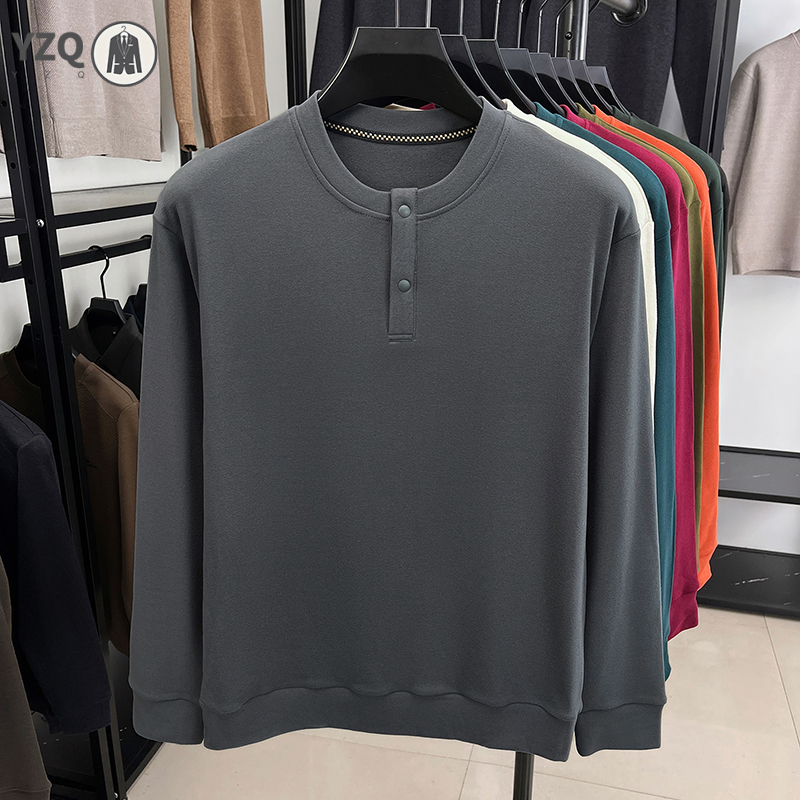 Embellish Knit - Atasan Rajut Hangat Berkerah Henley Lengan
