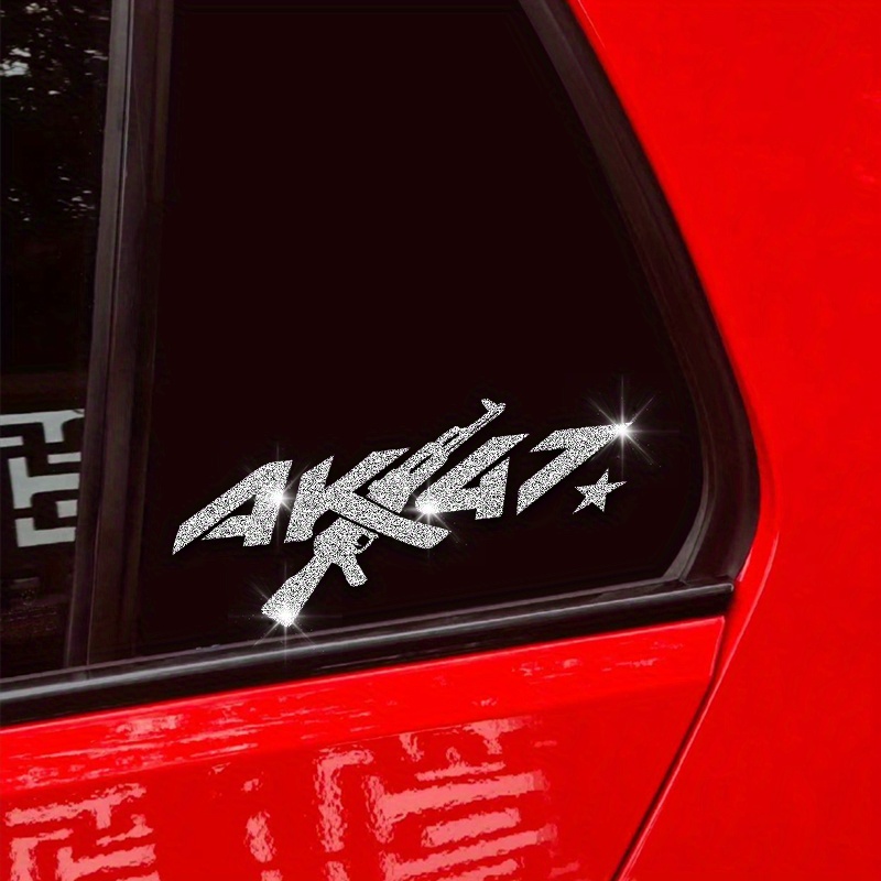 Stiker Motor AK47 Berlian Imit - Glitter Vinyl Roll ulasan dan harga
