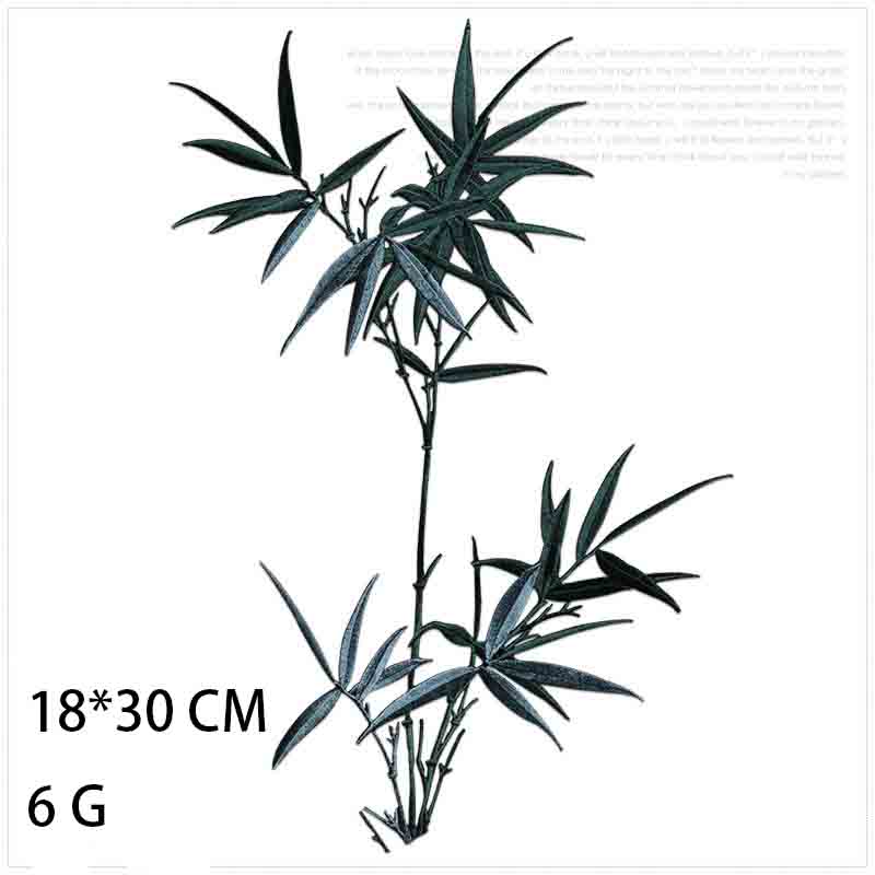 1 Buah Patch Bordir Bambu Cina - Applique Patch Flower ulasan dan harga