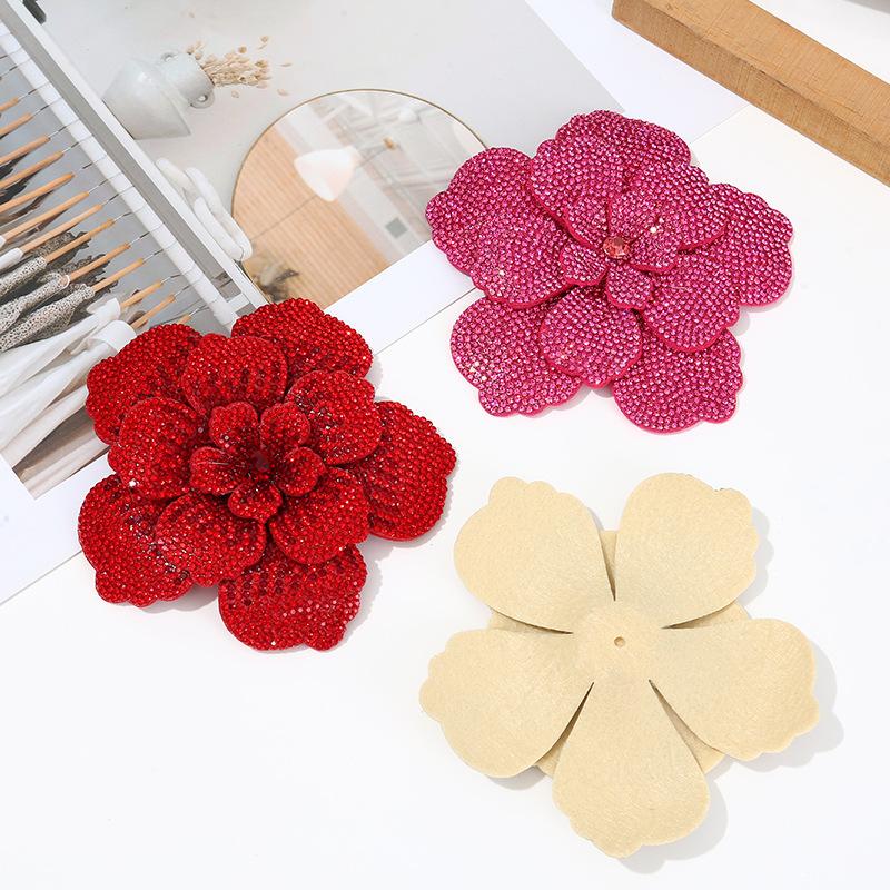 1 buah Patch Bunga Kamelia Tig - Craft Embellishments ulasan dan harga