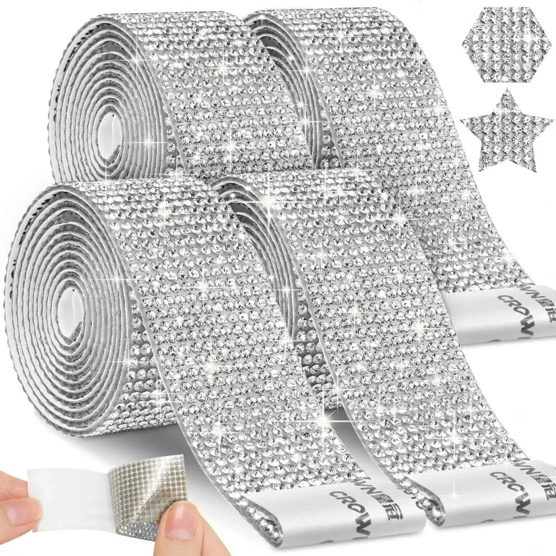 Stiker berperekat berlian imit - Hotfix Rhinestone Sheet ulasan dan harga