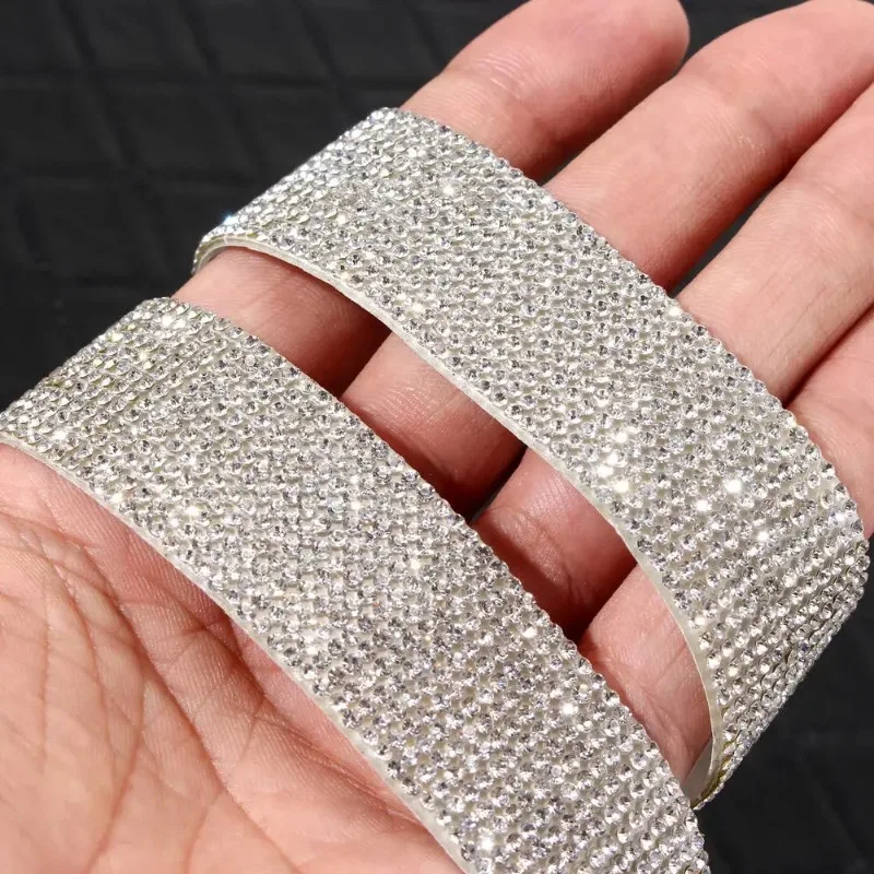 Stiker berperekat berlian imit - Hotfix Rhinestone Sheet ulasan dan harga