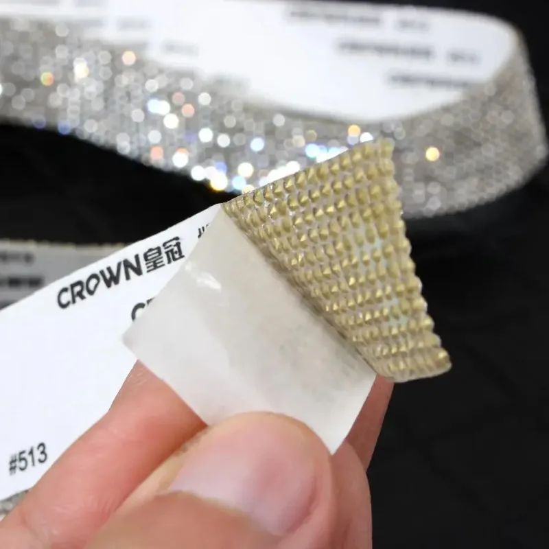 Stiker berperekat berlian imit - Hotfix Rhinestone Sheet ulasan dan harga