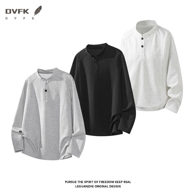 Kemeja Pria Lengan Raglan Henl - Embellish Knit ulasan dan harga