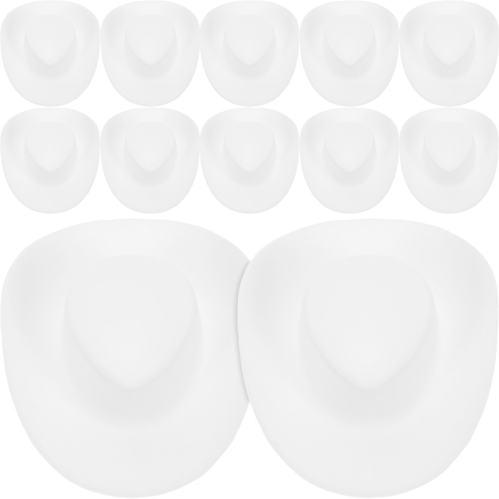 30 Buah Topi Koboi Mini, Topi  - Craft Embellishments ulasan dan harga