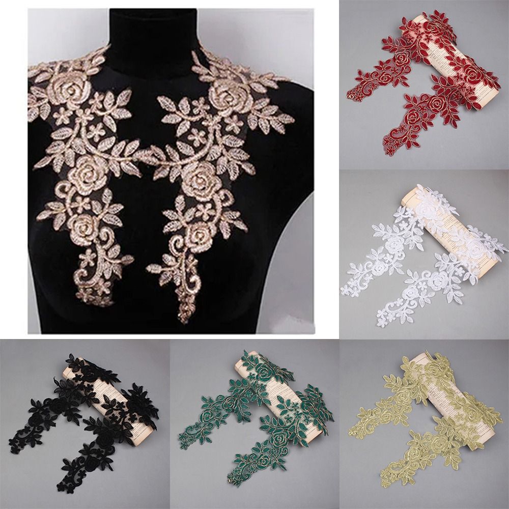 1 Pasang Aplikasi Bunga Bordir - Applique Patch Flower ulasan dan harga