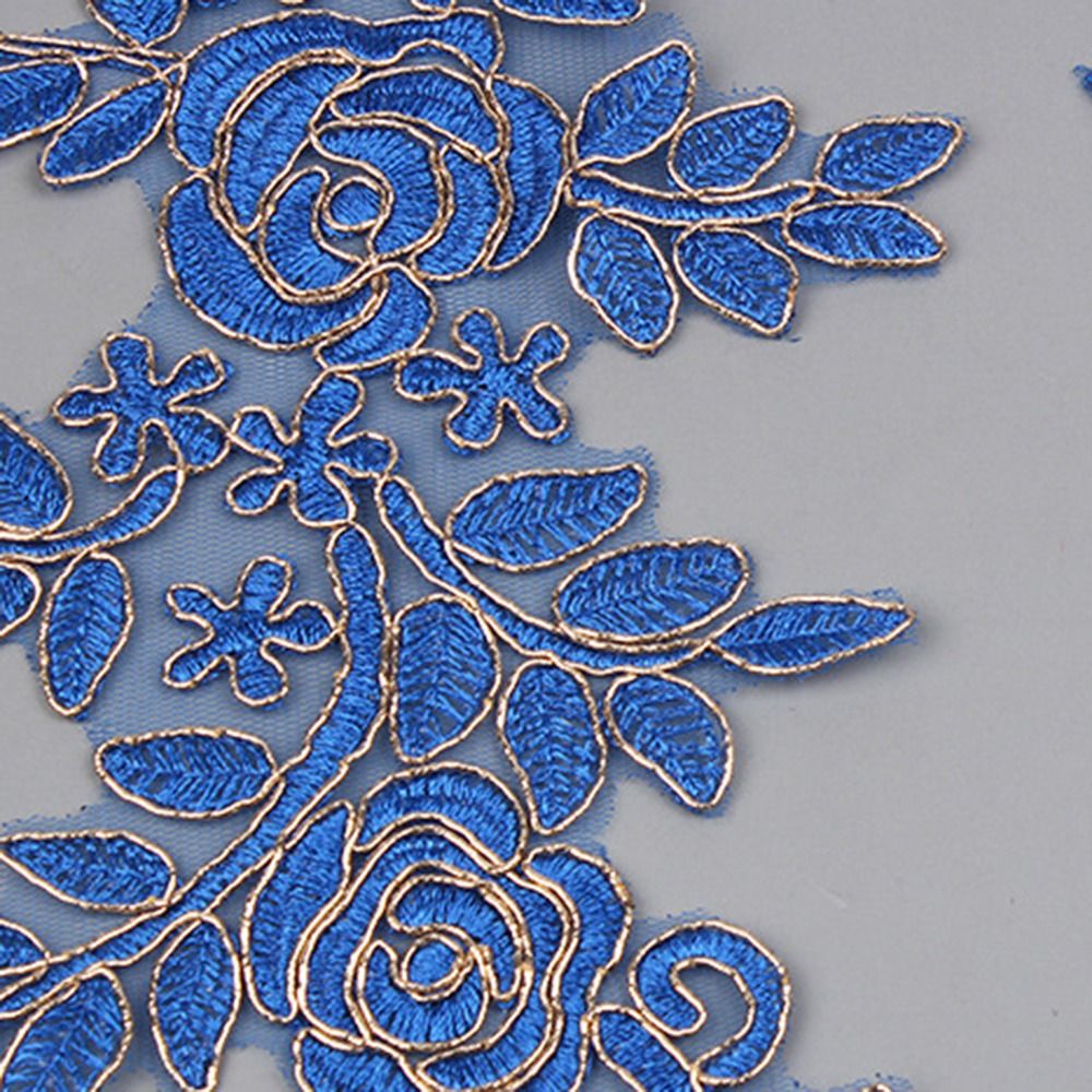 1 Pasang Aplikasi Bunga Bordir - Applique Patch Flower ulasan dan harga