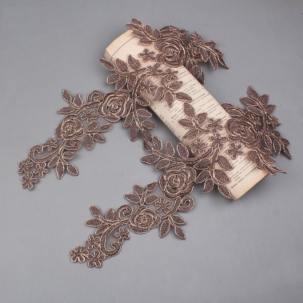 1 Pasang Aplikasi Bunga Bordir - Applique Patch Flower ulasan dan harga