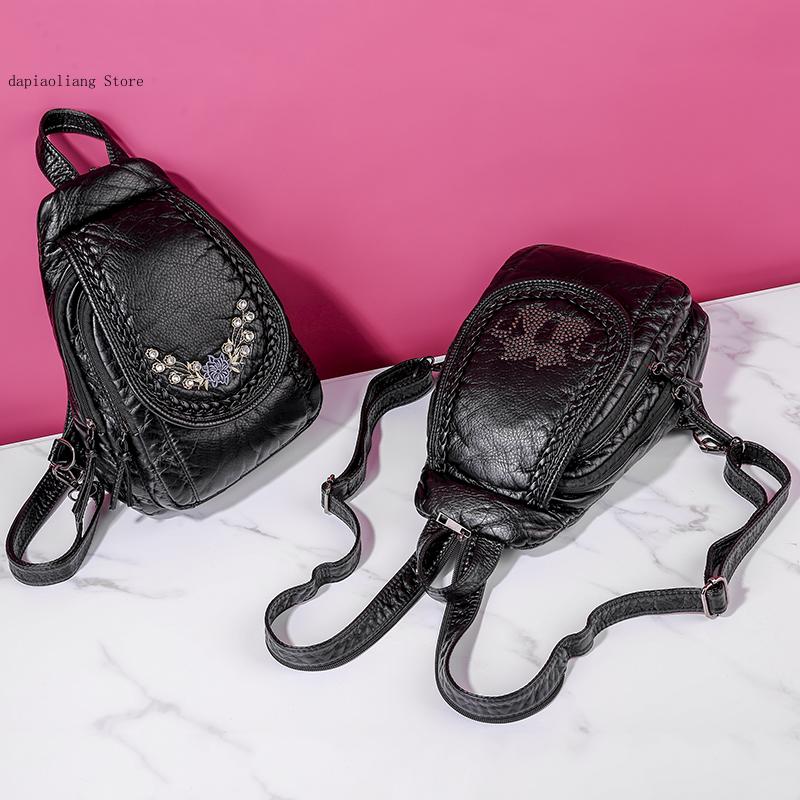 Tas Dada Kecil Wanita Tas Seko - Applique Patch Flower ulasan dan harga